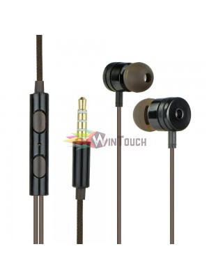 Ακουστικά Stereo Handsfree Universal Με Ρυθμιστή Μαύρο (EN50332-2) Αξεσουάρ Ακουστικά Stereo Handsfree Universal Με Ρυθμιστή Μαύρο (EN50332-2) Αξεσουάρ